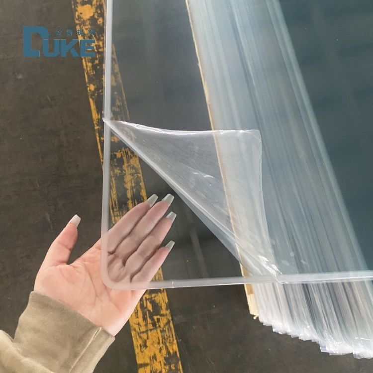 ডিউক অপটিক্যাল-গ্রেড কাস্ট অ্যাক্রিলিক শীট 100% ভার্জিন Mitsubishi MMA উচ্চ স্বচ্ছতা 92% আয়না যথার্থতা 10mm 2mm ইউভি বোর্ড কাটিং