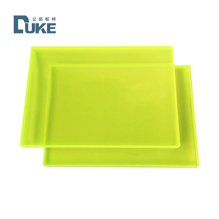 LED লাইট বক্স সাইন জন্য কাস্টমাইজযোগ্য ফ্লুরোসেন্ট PMMA শীট - OEM বিজ্ঞাপন প্রদর্শন প্যানেল