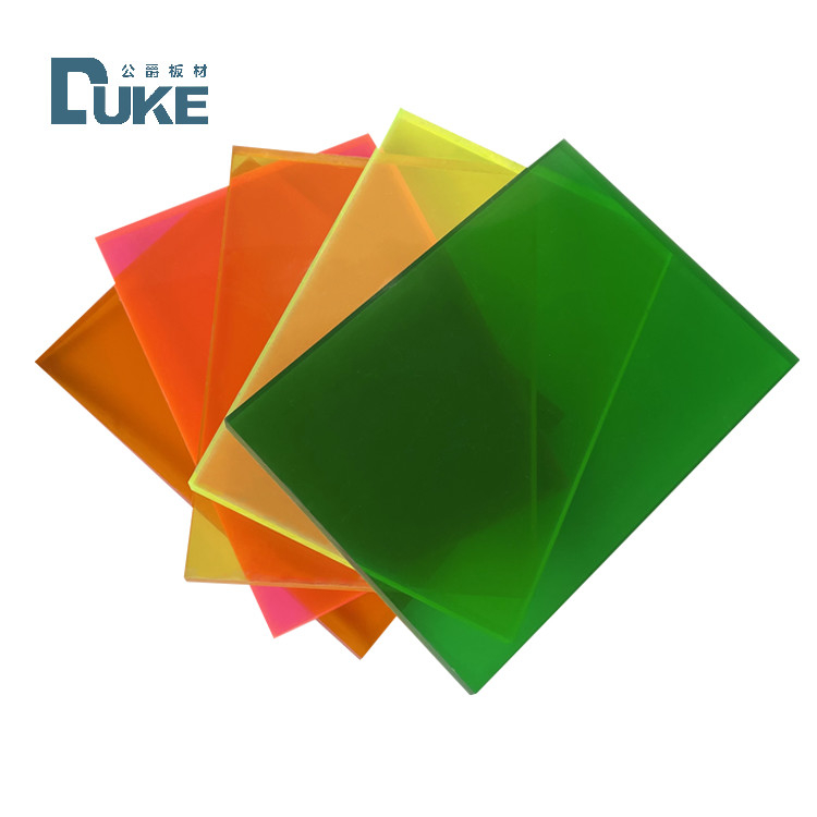 DUKE 8ft X 4ft 3mm 15mm Thick Transparent Translucent Solid Color Acrylic Plastic Sheets প্লেক্সি প্লেট