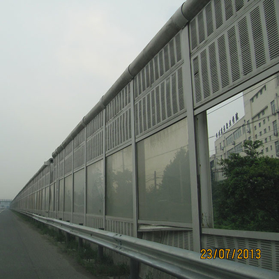 ইউভি সুরক্ষিত ট্রাফিক গোলমাল বাধা বেড়া এক্রাইলিক শীট গোলমাল বাধা