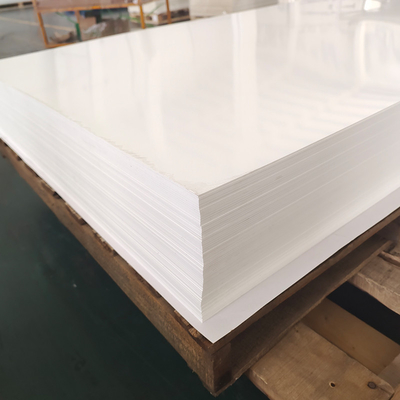 4 X 8ft ঢালাই এক্রাইলিক শীট সাদা 3 মিমি শাওয়ার রুমের জন্য
