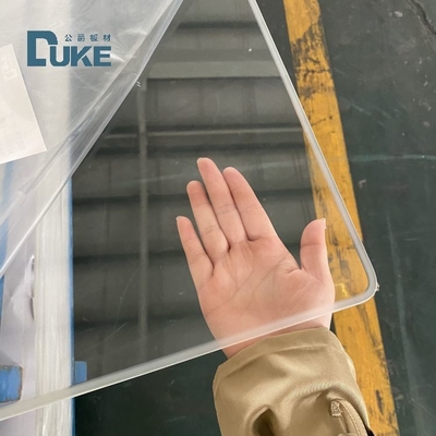 DUKE স্বচ্ছ 3 মিমি ক্লিয়ার এক্রাইলিক শীট / প্লাস্টিকের শীট কাস্টম কাটা এক্রাইলিক আকার